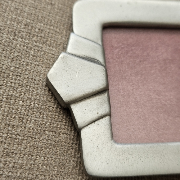 SEAGULL pewter small picture frame 1x1 vintage - Picture 7 of 13